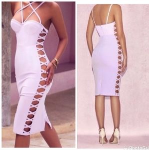 House of CB Lilac Strap Dress